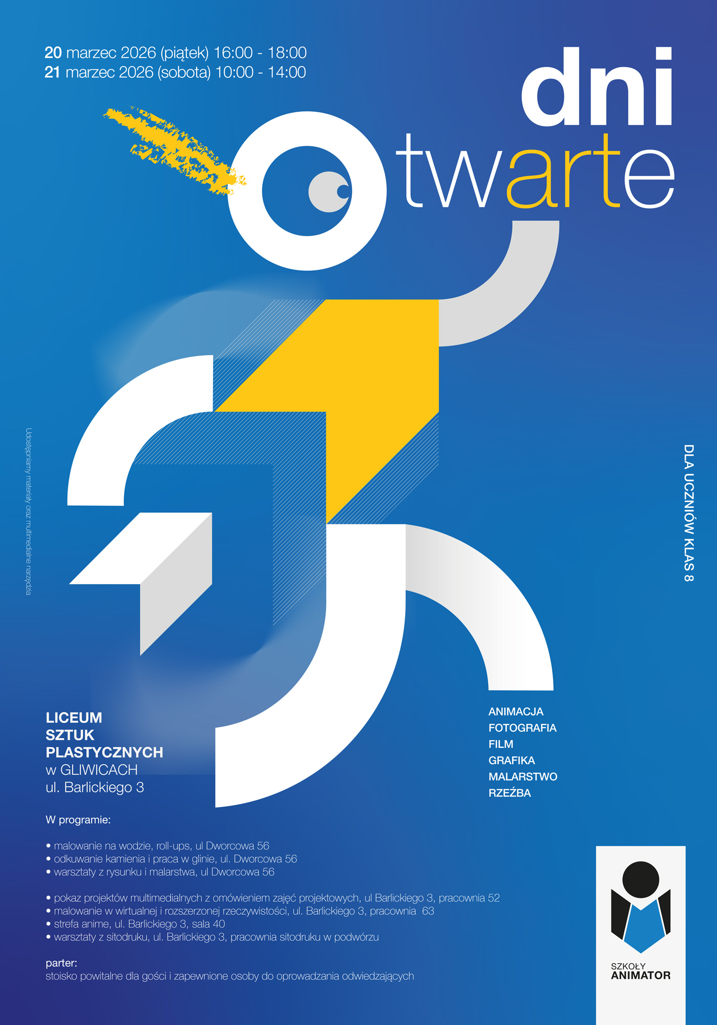 Dzień Otwarty w naszej szkole – zapraszamy!